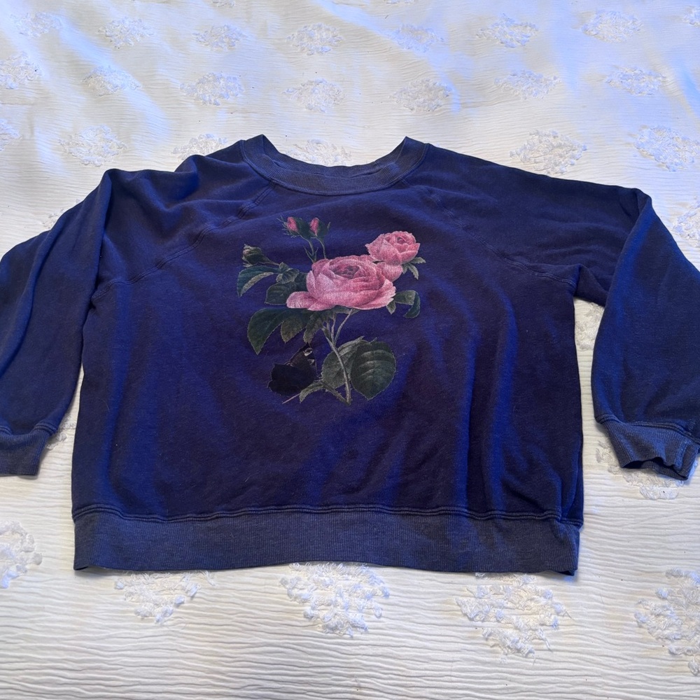 Wildfox Women's Crew Neck Lightweight Sweatshirt